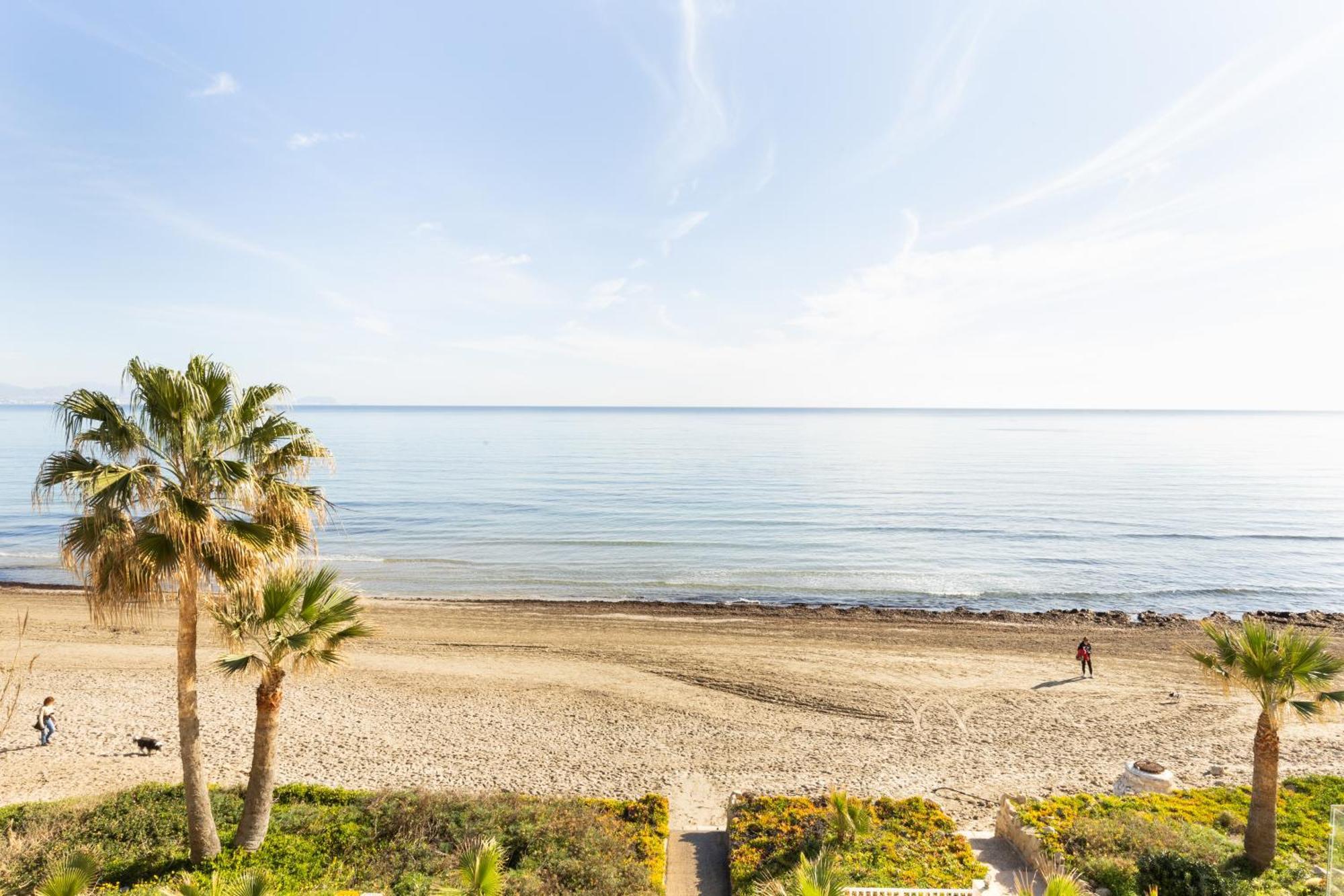 Excepcional Apartamento Amanecer Al Borde De Playa Y Mar, En Chalet Roquetes Alicante Exterior photo